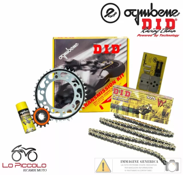 Kit Trasmissione Premium Did Catena Corona Pignone Honda Vt 600 C Shadow 1999