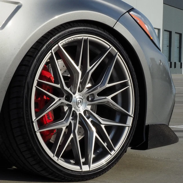 19& ROHANA RFX17 Titanium Forged Concave Wheels Rims Mercedes W211 E500 ...