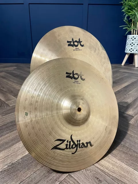 Zildjian ZBT Hi Hats 14”/35cm Cymbals (Pair) #LA87
