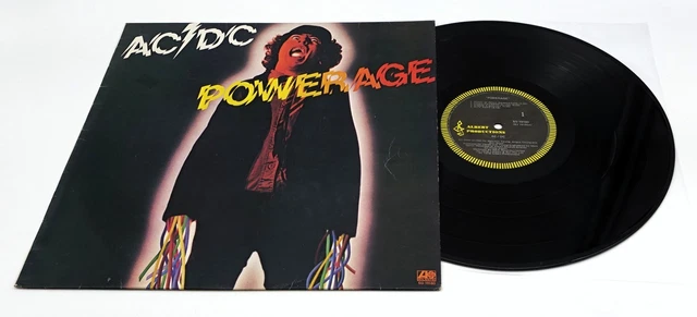 AC/DC POWERAGE VINYL LP Record 1978 New Zealand NZ 1st Pressing VG++ SD ...
