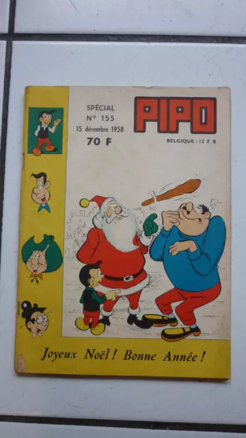 LUG / PIPO  ( note  SPECIAL  ) / NUMEROS  155 / DECEMBRE 1958