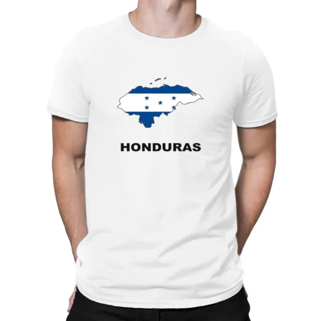 Honduras - Country Map Color T-Shirt