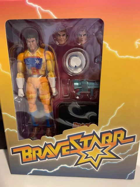 FIGURINE ARTICULÉE MODÈLE DSM BRAVE STARR Marshall Bravestarr échelle 1
