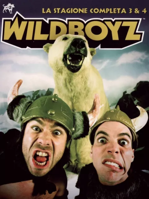 COFANETTO DVD - WILDBOYZ SERIE STAGIONE 3 E & 4 SERIE TV (3 DVD) - Nuovo!!