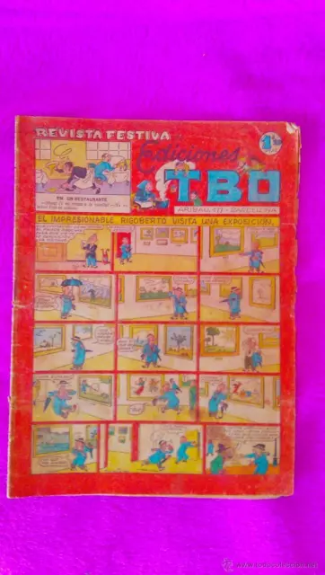 Tbo, Segunda Epoca, Paginas Comicas, Sin Numerar, Buigas, Aribau 177. 1945-1947.