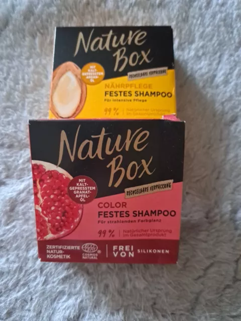 Nature Box Festes Shampoo 2Stück