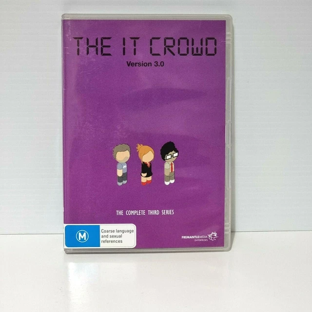 THE IT CROWD Version 3.0 DVD PAL The Complete Third Series