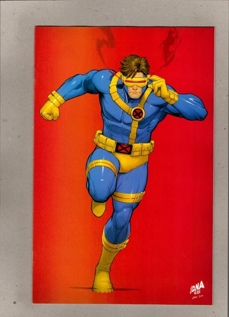 X-Men #4_Nm_Unknown David Nakayama Colour Bleed 5Year Anniversary Virgin Variant