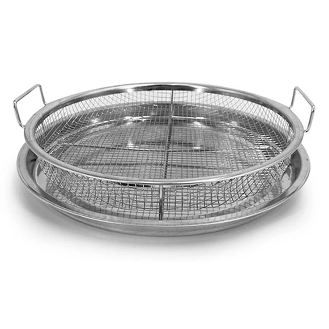 Cesti per barbecue in acciaio inox materiali atossici cesto per friggitrice