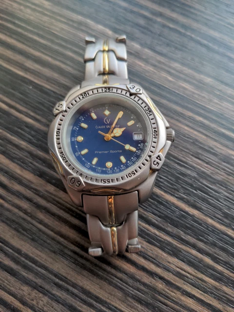 CLAUDE VALENTINI PREMIER Sports Watch 29.00 PicClick UK