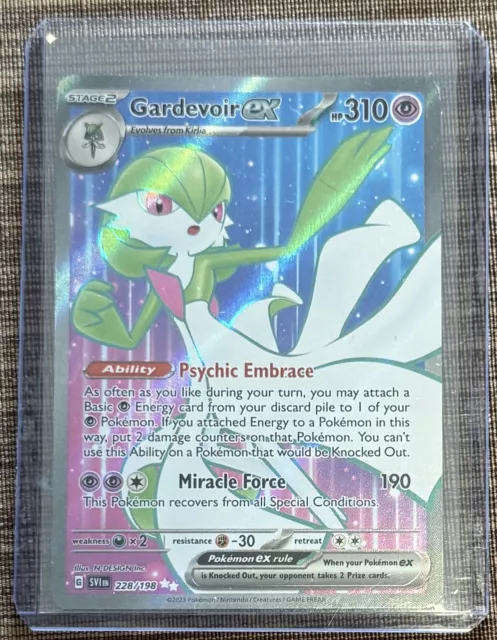 Pokemon - Gardevoir EX - 228/198 - Scarlet & Violet - Ultra Rare