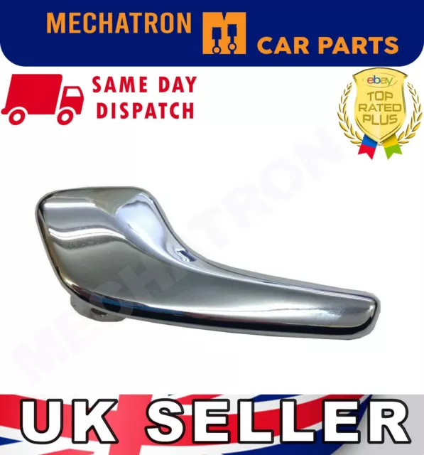 Vauxhall - Opel Corsa D Chrome Interior Door Handle - Left - Passenger Side