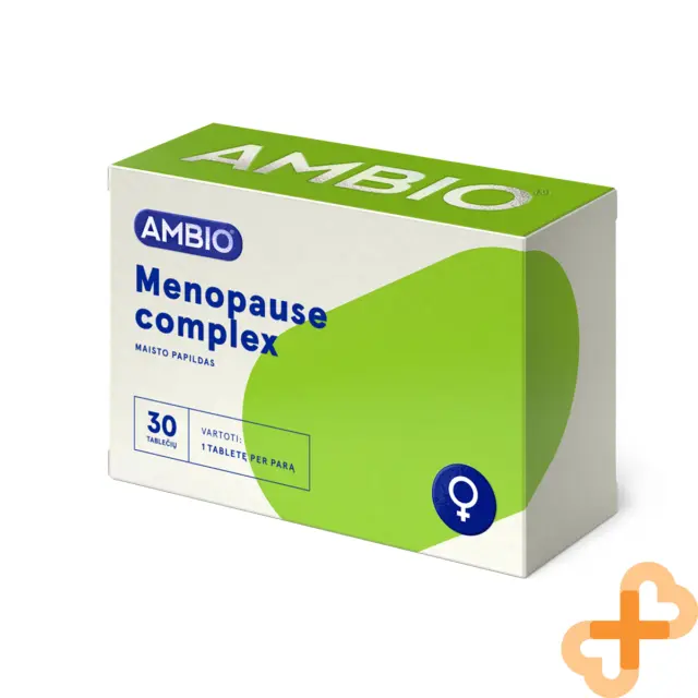AMBIO Menopause Vitamin B Complex Food Supplement 30 Tablets Health Magnesium