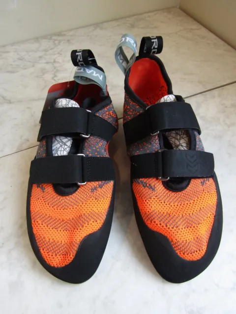 NIB Mad Rock Weaver Orange Climbing Shoes Size US 7 EUR 39.5 UK 6