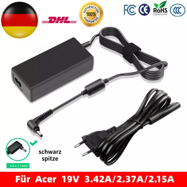 Für ACER Netzteil Ladegerät ACER Chromebook C720 C731 C740 Ladekabel 65W 45W