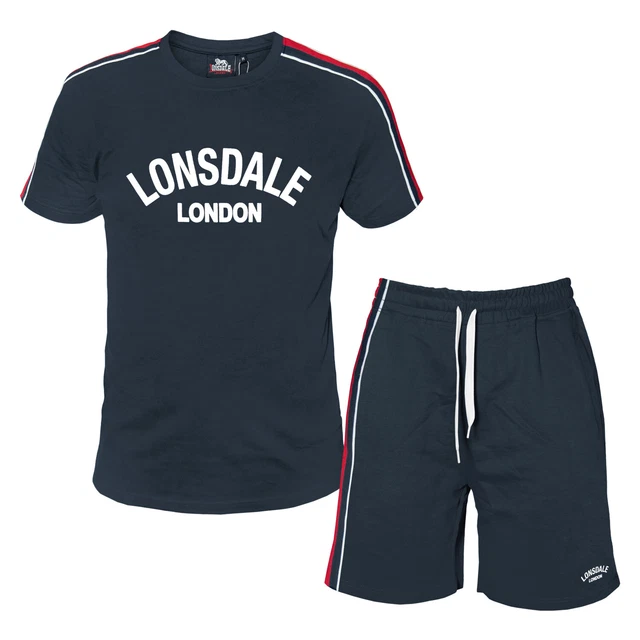 Completo Set Uomo LONSDALE Cotone Corto Vari Modelli