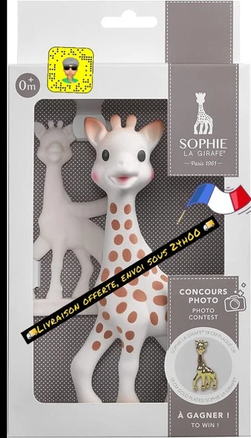 🇨🇵 SOPHIE  LA  GIRAFE ORIGINALE COFFRET CADEAU eveil, Enfants, Bébé 🇨🇵