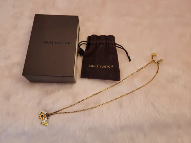 LOUIS VUITTON PADLOCK Necklace with Double Chain For Him £158.00 - PicClick  UK