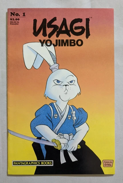 Usagi Yojimbo 1st Series Issue 1 Stan Sakai Fantagraphics 1987 1st Printing