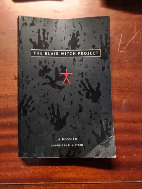 The Blair Witch Project Book very rare, truly a scary movie good condition