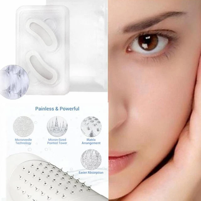 Maschera Occhio Microneedle Acido Ialuronico Rassodante Alleggerimento Collage Scuro U7C6