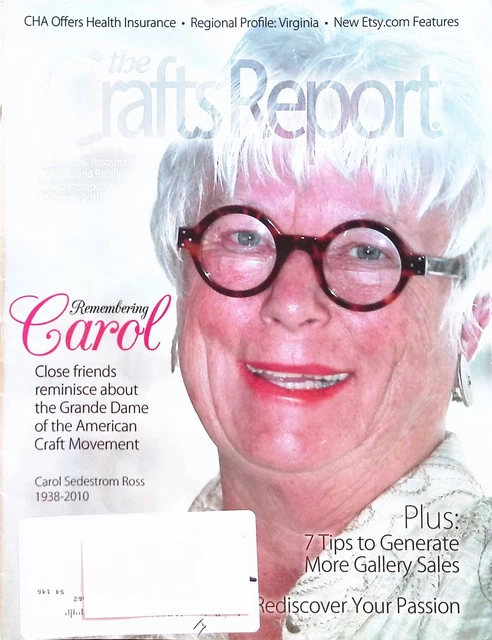 Craft Report THE CRAFTS REPORT Magazine The Resource for Artists and Retailers Nov ...