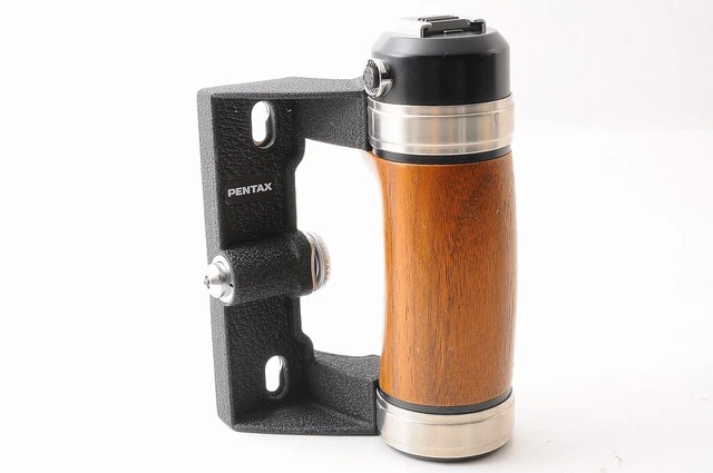 【TOP MINT】ASAHI PENTAX 6x7 II Wood Hot Shoe Hand Grip For 6x7 67 67 II From JP