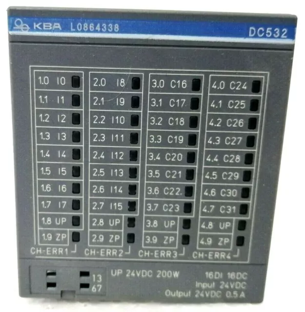 ABB 1SAP240100R3001 DC532 Module d'entrée/sortie numérique KBA L0864338