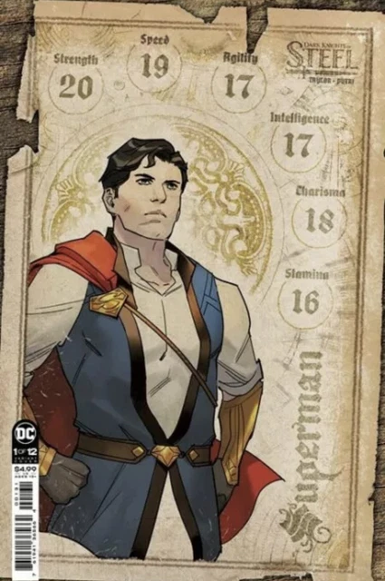 DARK KNIGHTS OF STEEL #1 YASMINE PUTRI 1:25 Character Sheet Ratio Variant