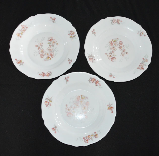 6 assiettes creuses de chez Arcopal