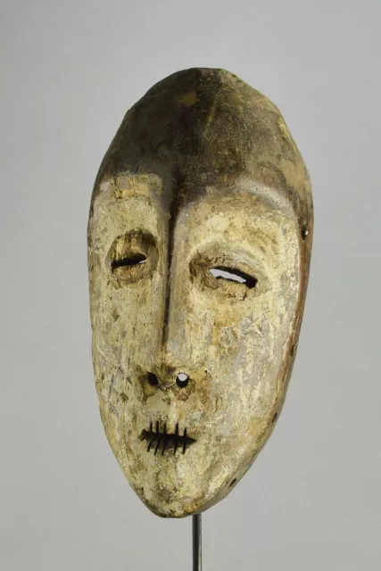 Joli masque idimu LEGA Bwami Mask Congo African Tribal Art Africain 1126