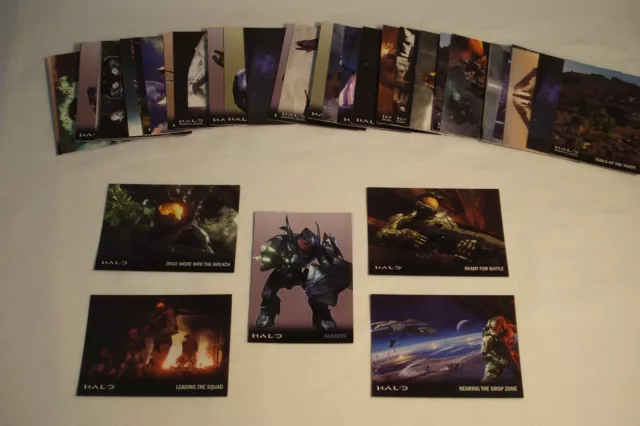 CLEAN Lot of 41 Halo 2007 Topps Trading Cards Microsoft XBox Video Game Card