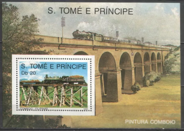 Sao Tome´ & Principe - Block 211 postfrisch / MNH ** (C147)