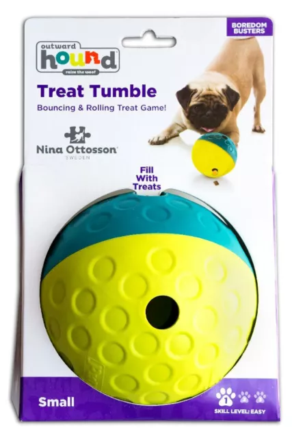 Outward Hound Treat Tumble Dog Toy Small - Brain Exercise Game By Nina Ottosson