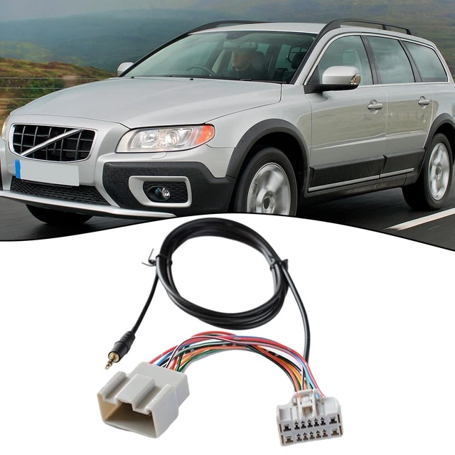 Cavo spina radio cablaggio auto AUX adatto per Volvo XC70 XC90 S40 S60 S70 S80
