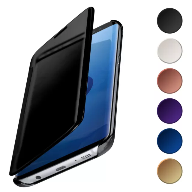 Etui Coque pour Samsung Galaxy S9 360 Degré Étui Téléphone Portable Clapet Full