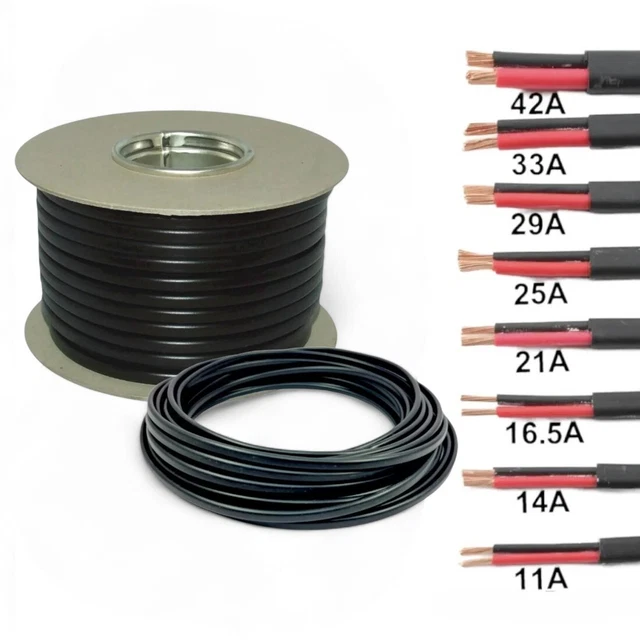 Autowiring Automotive 4 Core Cable 12v 24v Thin Wall Multistrand Wire