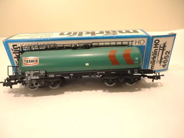 Marklin  Ho 4652 texaco tanker freight car  original  box   nice!