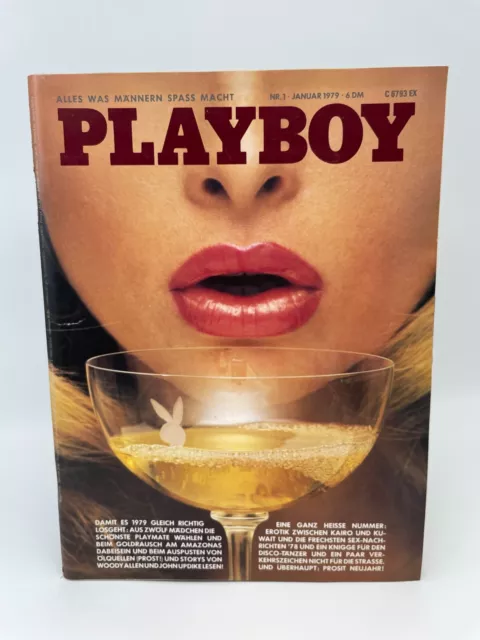 Playboy Nr. 1 Januar 1979 Zeitschrift, inkl. Poster, Männer Magazin