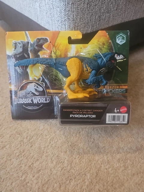 MATTEL JURASSIC WORLD Dino Trackers Danger Pack Pyroraptor Figure £12. ...