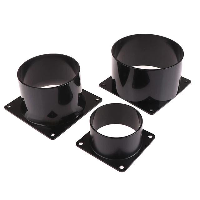 ABS Wall Flange Connector 75 120MM Air Ducting Connection Easy Installation Wa