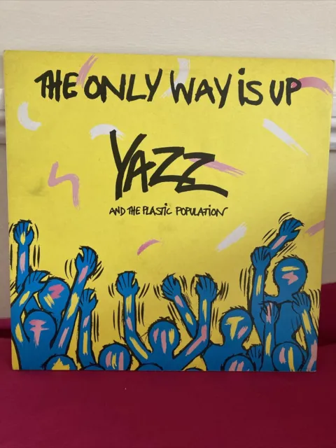 Yazz & The Plastic Population - The Only Way Is Up 12” vinyl