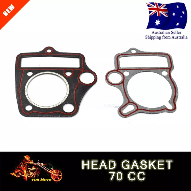 70 cc Head Gasket Set Kit For Honda CRF 70 F XL 70 XR 70 R Dirt Pit Bike