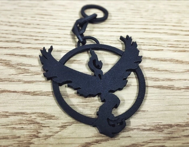 Pokémon Keyring: Team Valor : Size Medium : In 6 Colours: New