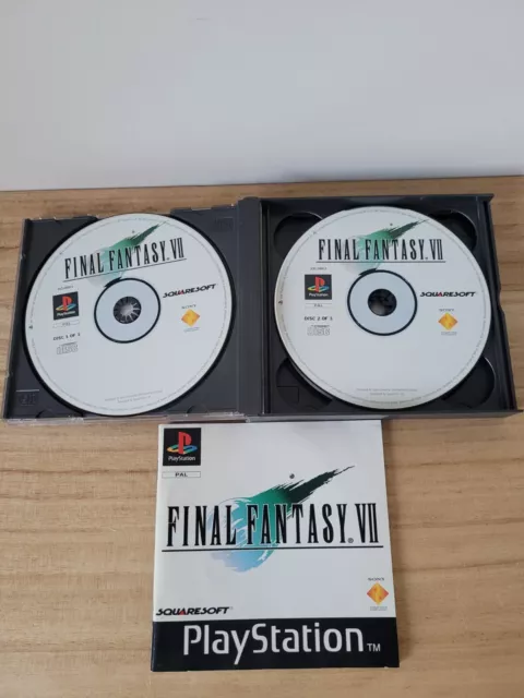 Final Fantasy VII - PS1 y PS2- PAL España - Perfecto Estado