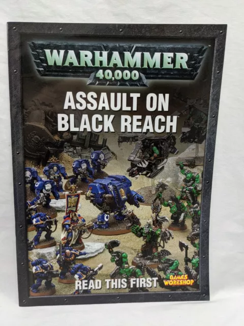 Games Workshop Warhammer 40K Assault On Black Reach Read This First Booklet
