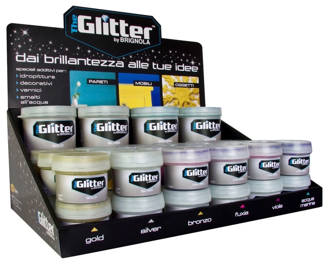 Glitter In Emulsione Ml 200 Per Pittura Per Interni - Foto 5