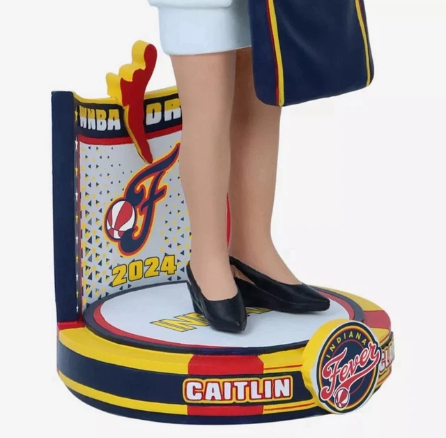 FOCO CAITLIN CLARK Indiana Fever 2024 WNBA 1 Draft Pick Bobblehead