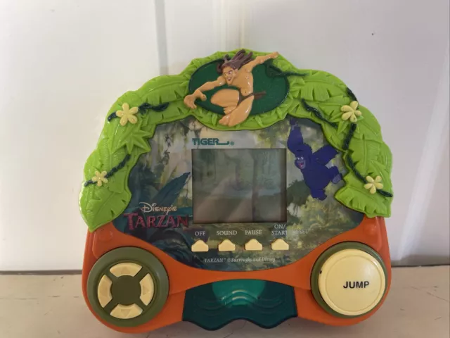 Disney Tarzan Tiger Electronics Handheld Game (tested and working) RARE