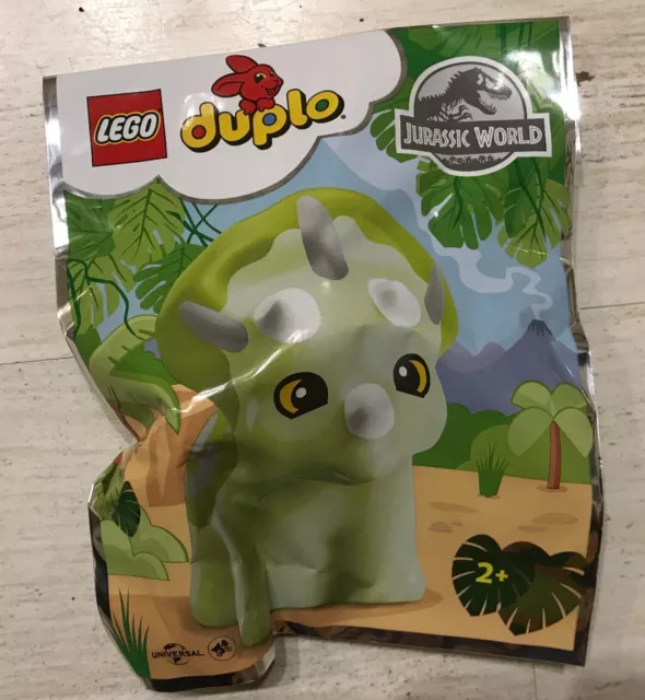 Lego Set Boite Neuf Duplo Polybag De Magazine Le Dinosaure Vert Jurassic World